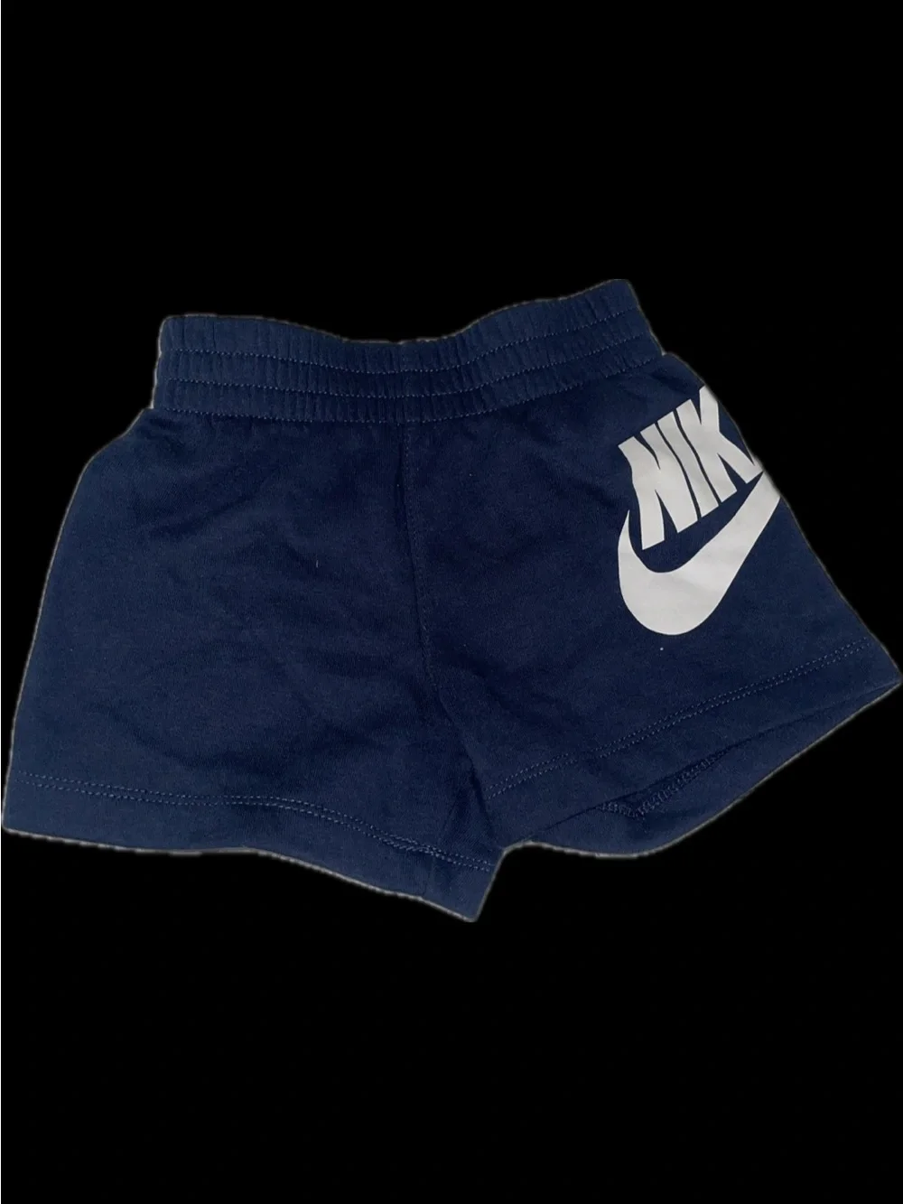 3 pairs of Nike Toddler light & dark Blue Logo Shorts Size 2T worn once